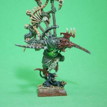 QUEEK HEADTAKER - Skaven Warlord by Taverna Painting Studio