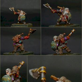 Dwarf Warrior Hero Quest by cmon-killy