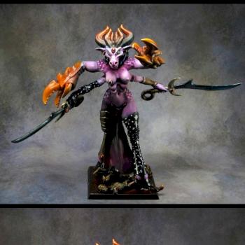 Scratchbuilt Goddess of War by TheIronPainter