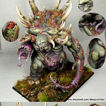 Nurgle Chaos The Glottkin by HooY