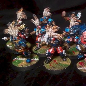 Blood Bowl Imperial Noble Team by Whiskysour