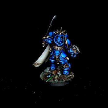 Primaris Captain in terminator armor / Dark Imperium by warhamsterpainting