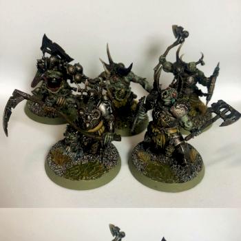 Putrid Blightkings unit #2 by Graishak