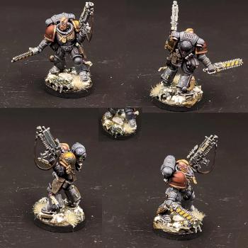 Space Wolf Intercessor Pack Leader - Primaris by Blackmane