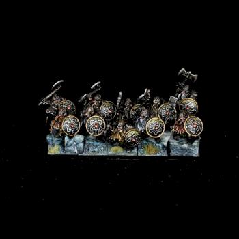 Dwarf Warriors / Longbeards Duardin Warhammer by warhamsterpainting