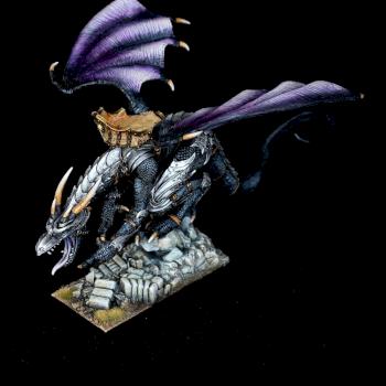 Dark Elves Dragon by warhamsterpainting