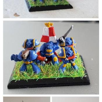 epic scale space marines command squad by tymcio5