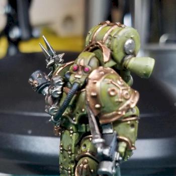 First Plague Marine by SwashBuccaneer