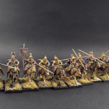 28mm Macedonian Companions with Senior Command Victrix by avalonindustries2040