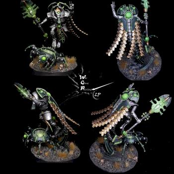 Forgebane - Necrons Cryptek Warhammer 40K by CroWarGamePainting