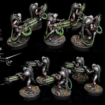 Forgebane - Necron Immortals Warhammer 40K by CroWarGamePainting