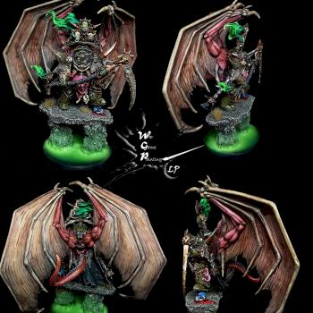 Lord of Contagion - Demon Prince Combination by CroWarGamePainting