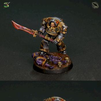 Iron Warriors Legion Praetor Tribune by ravenswood