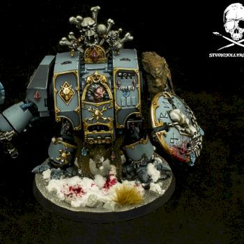 Space Wolves Venerable Dreadnought by Jolly Roger Studio