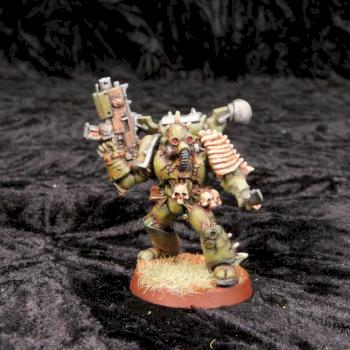 Lone Plague Marine by Lester Westmoreland