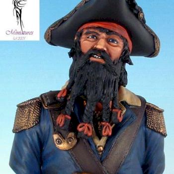 Verlinden's 200mm Blackbeard bust by gonzo miniatures