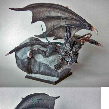 Dark elf manticore - more views by marwin