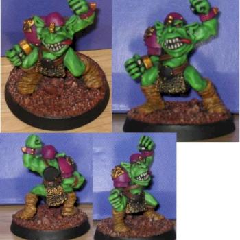 BloodBowl Gobbo by musta surma