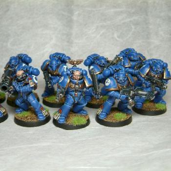 ULTRAMARINES TACTIAL SQUAD by taipan