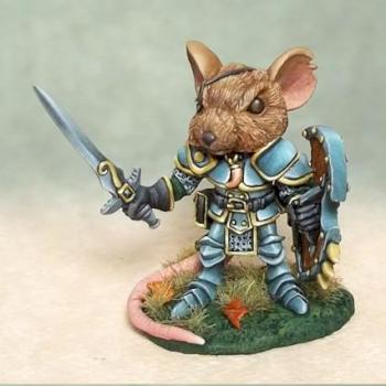 Mouse Warrior by brushmistress