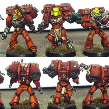 Blood Angels Assault Squad by MrPickles