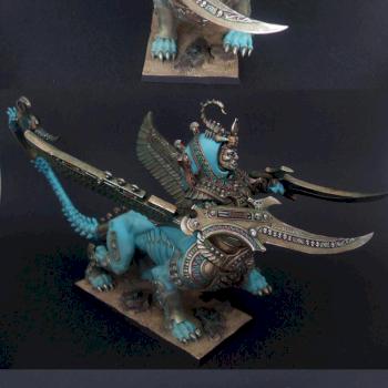 Tomb Kings Necrosphinx by jason