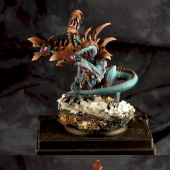 Legion of Everblight Typhon Heavy Warbeast by jabbayoda