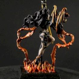 Pharess, Fire Sorceress by StillLifeMiniatures