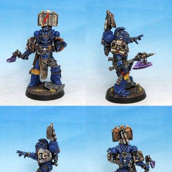 Ultramarines Librarian by Wickedcarrot