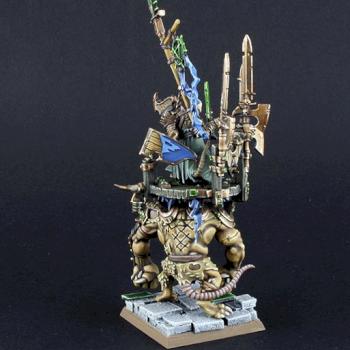 Skaven Warlord on Bonebreaker by dargo000