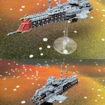 Battlefleet Gothic Imperial Fleet Cruiser by dogea