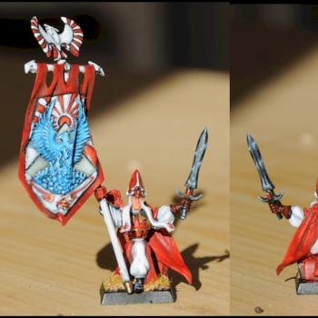 High Elves Battle Standard Bearer by Dalai