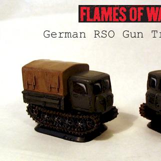 German RSO Tractors (Flames of War) by No Such Agency