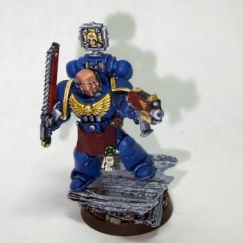 Ultramarines Sergeant by carboonix