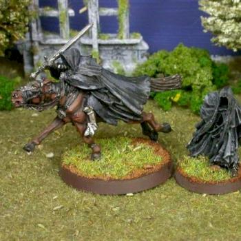 LOTR ringwraiths by darkrealm miniatures