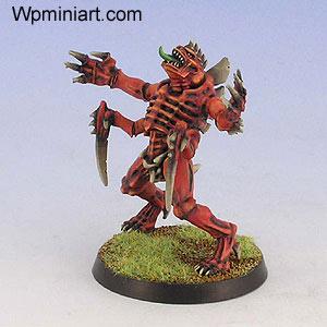 Tyranid Genestealer Bloodlord by funkyyuzzam