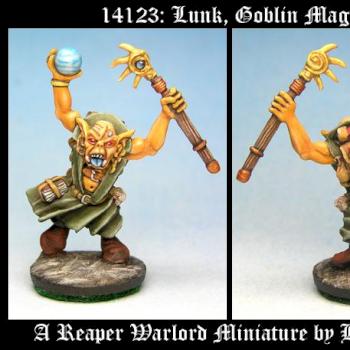 14123: Lunk, Goblin Mage by Buggeye