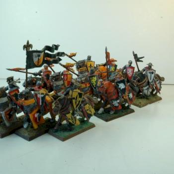 12 Warhammer Bretonnian Knights by Voulge