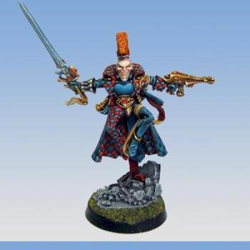 Eldar Harlequin Troupe Master by kameleon