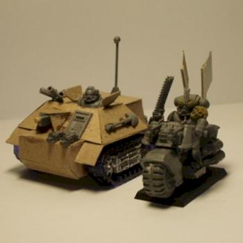 converted attack bike "tankietka" by tymcio5