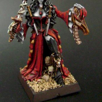 Warhammer Vampire Counts Aristocratic Vampire by RED Plastic