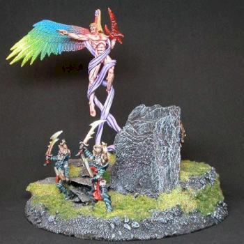 Slaaneshi Exalted Daemon by Mantis