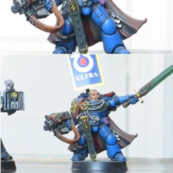 Ultramarines Commander by kabaddon