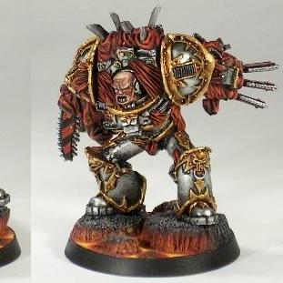 Iron Warriors Chaos Obliterator Lord - Khorne Hellforge by Silphid