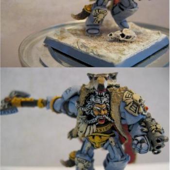 Logan Grimmar Chapter Master of the Space Wolves by Blackmane