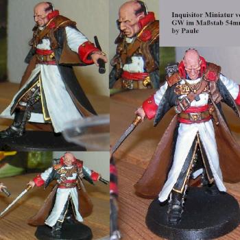 Inquisitor Eisenhorn Miniatur by Paule