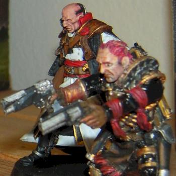 Eisenhorn und Slick von Inquisitor 54mm by Paule