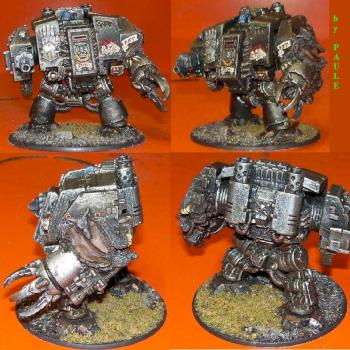 Dreadnought / Cybot der Iron Hands mit FW Bitz by Paule