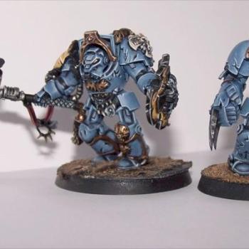 Space Wolves Terminator Guards by begginersluck123