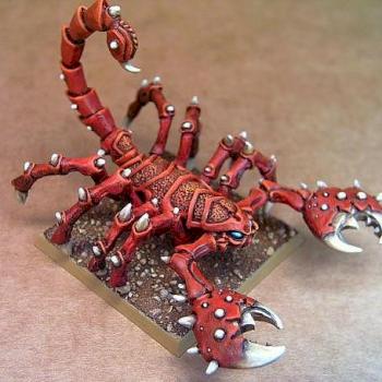 An old chaos scorpion by Modderrhu